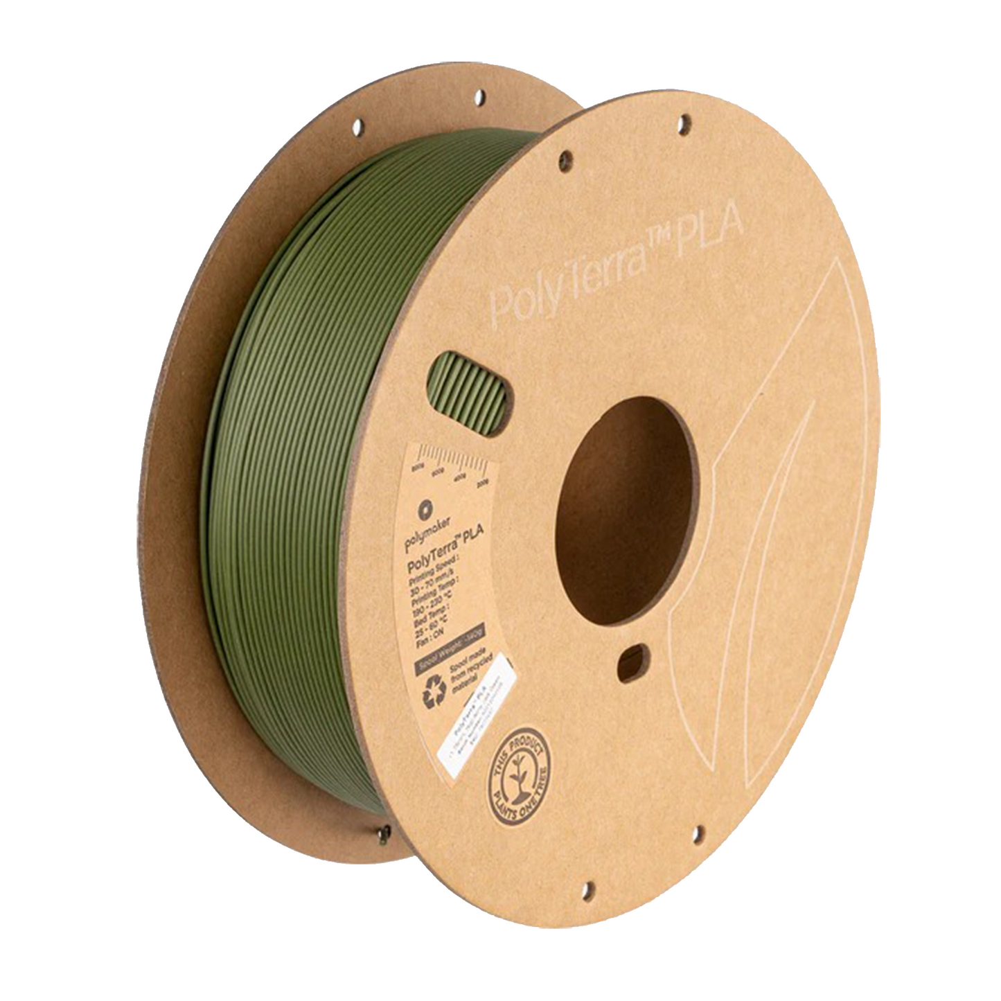 Verde Escuro Tropa - PolyTerra - PLA 1kg