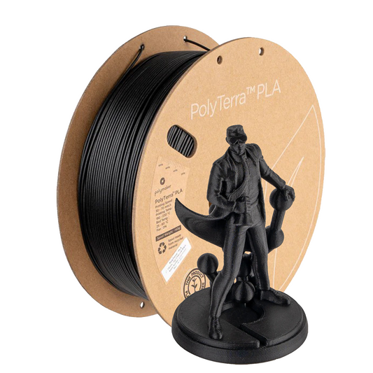 Preto Carvão - PolyTerra - PLA 1kg