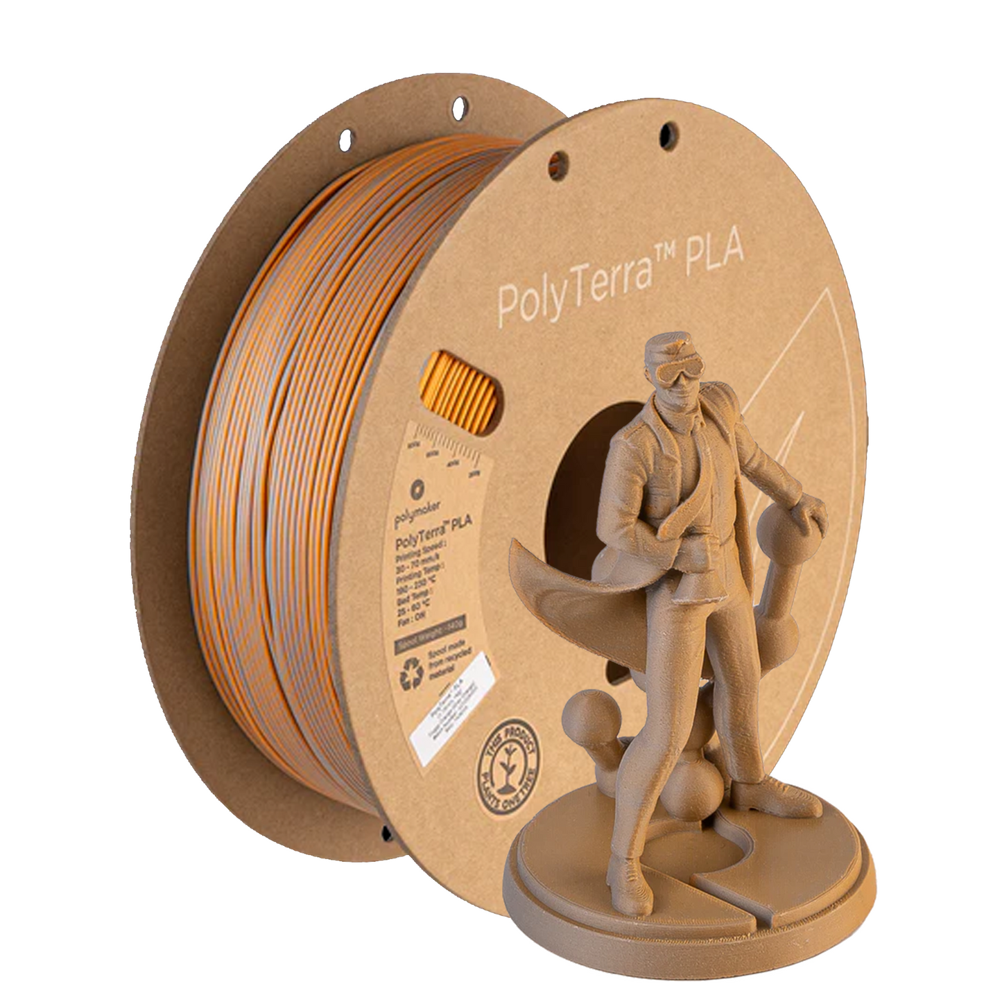 Nevoeiro Laranja - PolyTerra - PLA 1kg