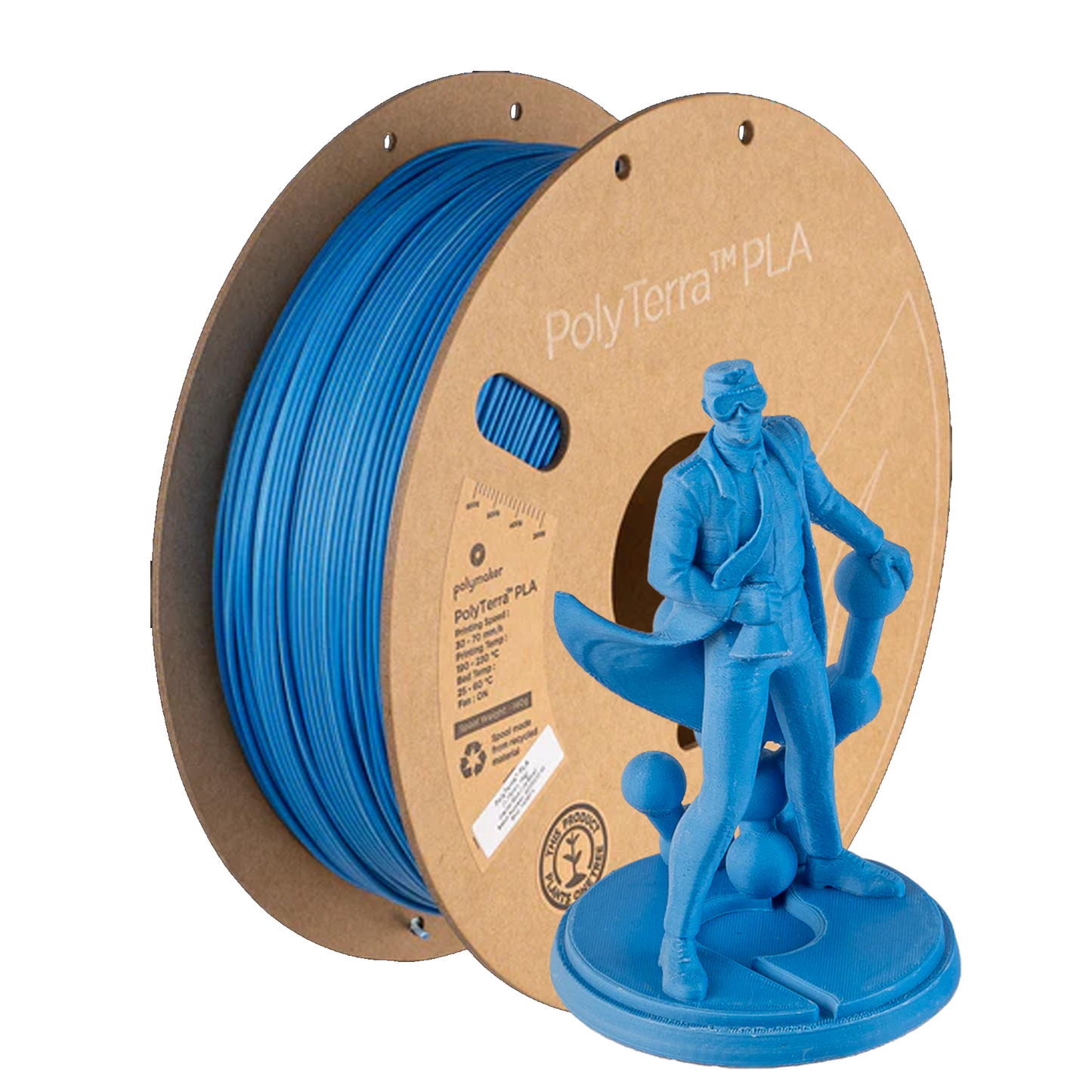 Azul Glaciar - PolyTerra - PLA 1kg