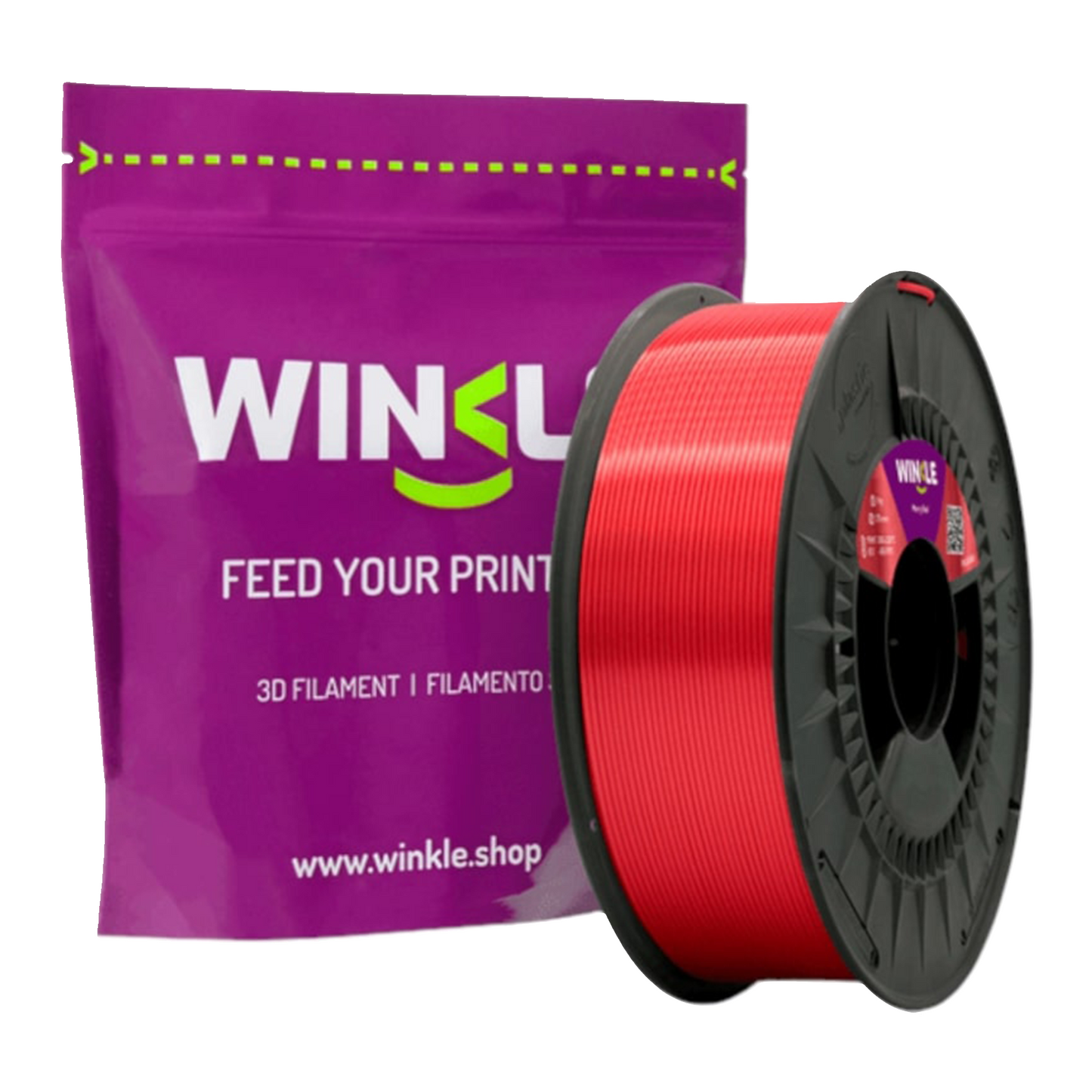 Vermelho Rubi - Winkle - PLA Silk 1kg