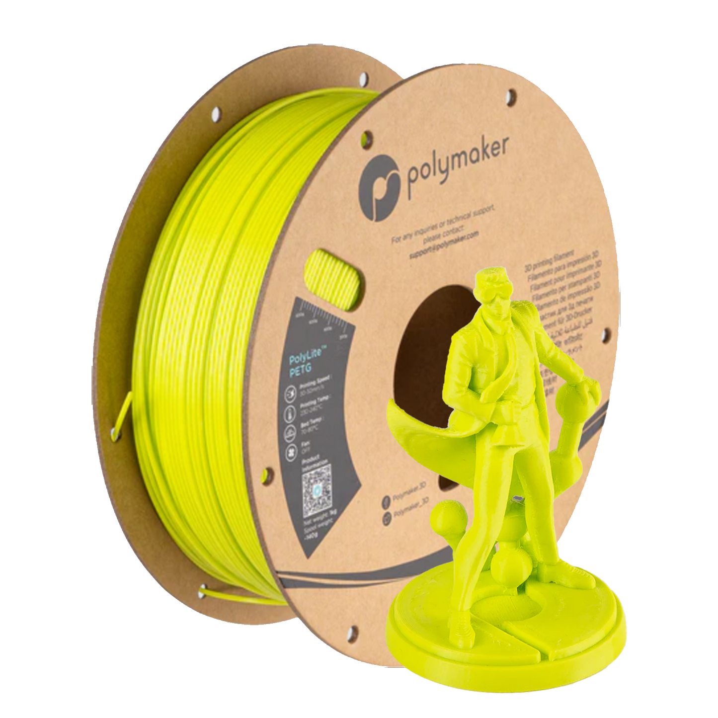 Verde Lima - PolyLite - PETG 1kg
