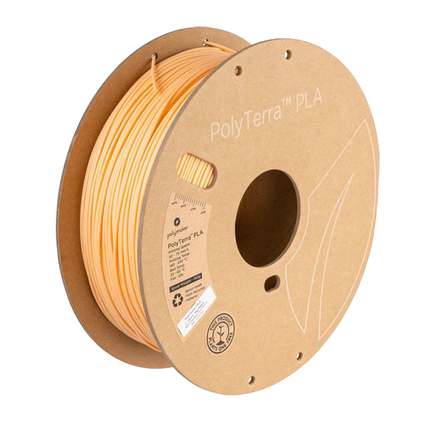 Pêssego - PolyTerra - PLA 1kg