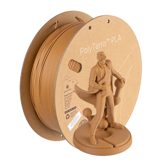Castanho Madeira - PolyTerra - PLA 1kg