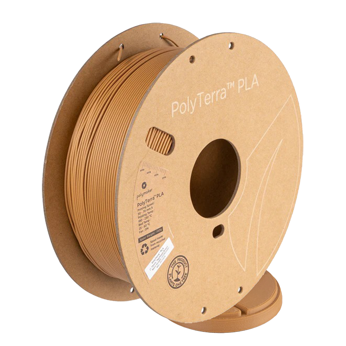 Castanho Madeira - PolyTerra - PLA 1kg