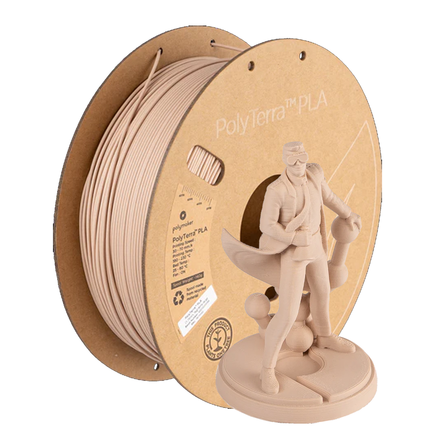 Bege Tropa - PolyTerra - PLA 1kg