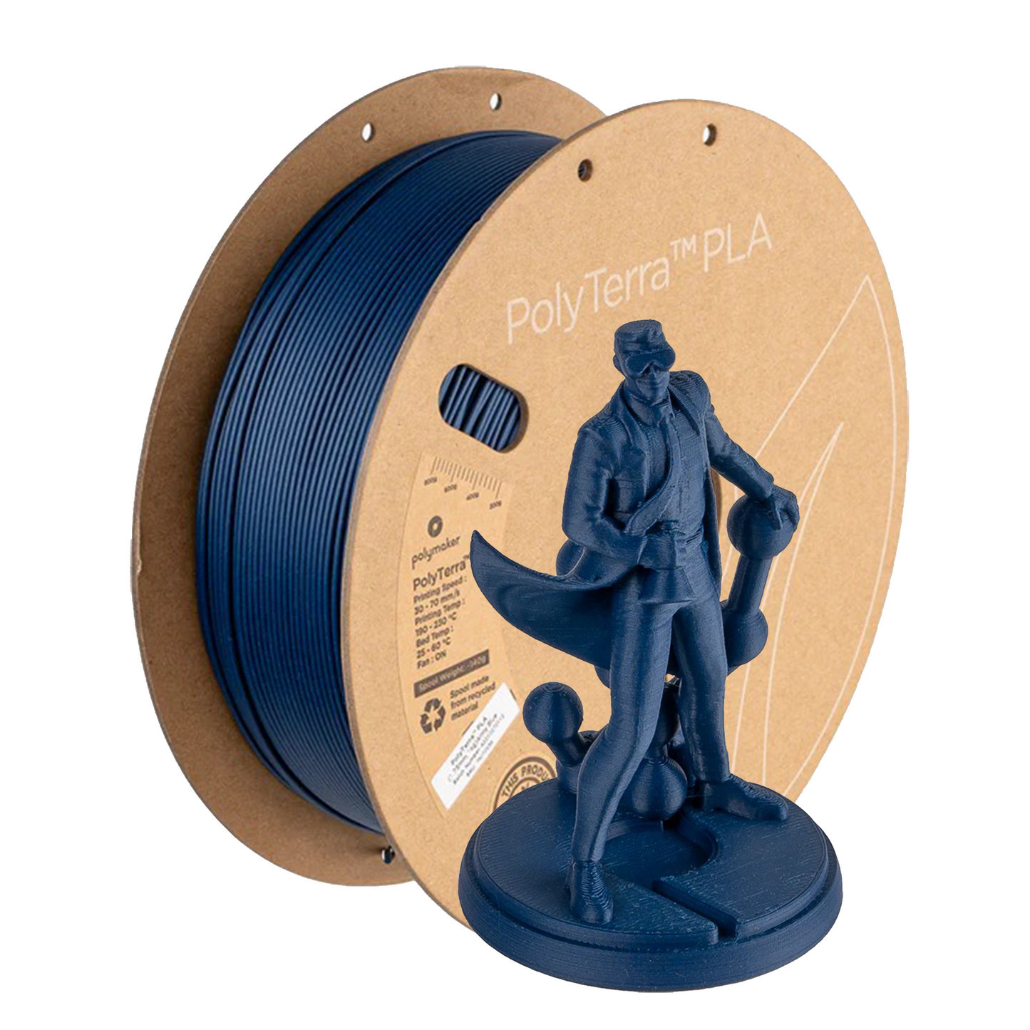Azul Tropa - PolyTerra - PLA 1kg
