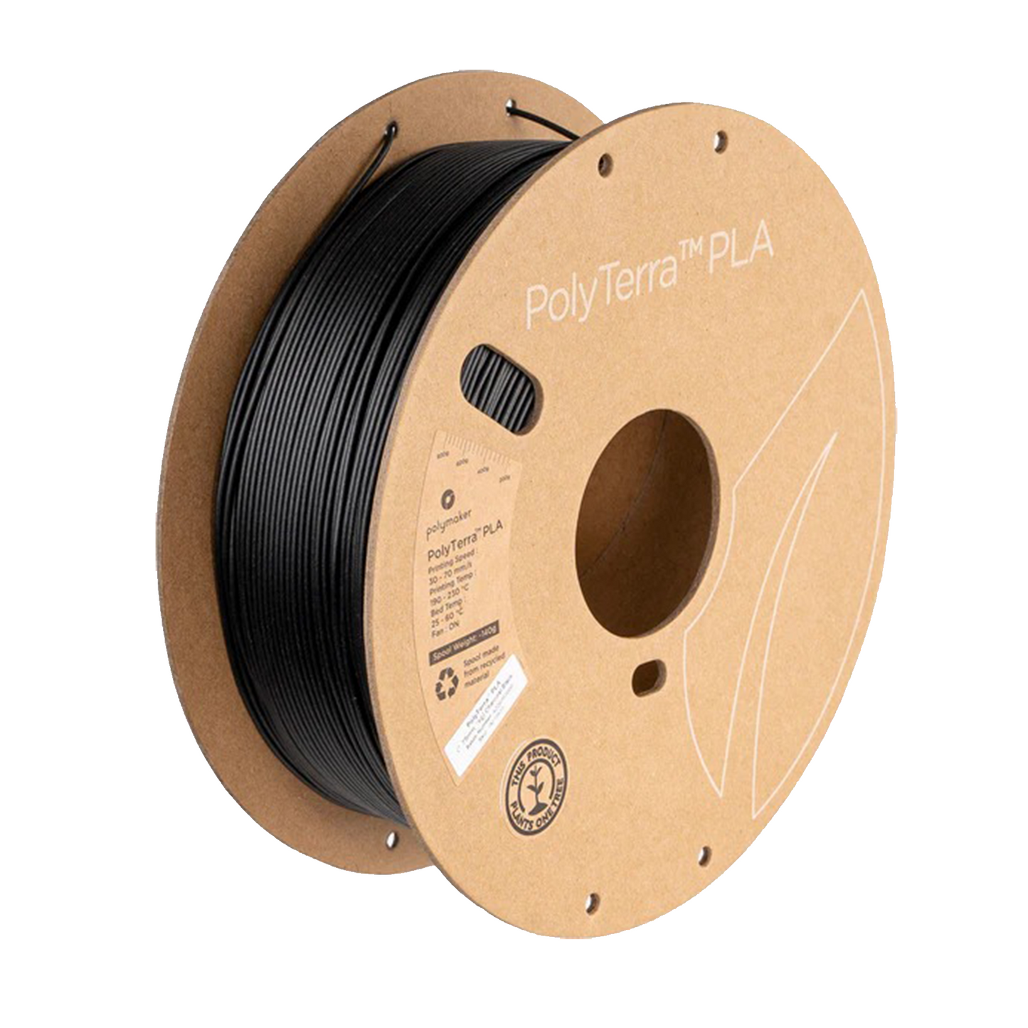 Preto Carvão - PolyTerra - PLA 1kg