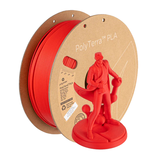 Vermelho Lava - PolyTerra - PLA 1kg