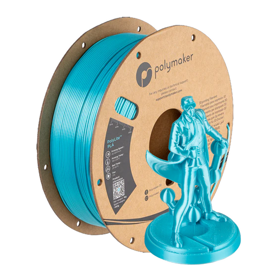 Azul Claro - PolyLite - PLA Silk 1kg