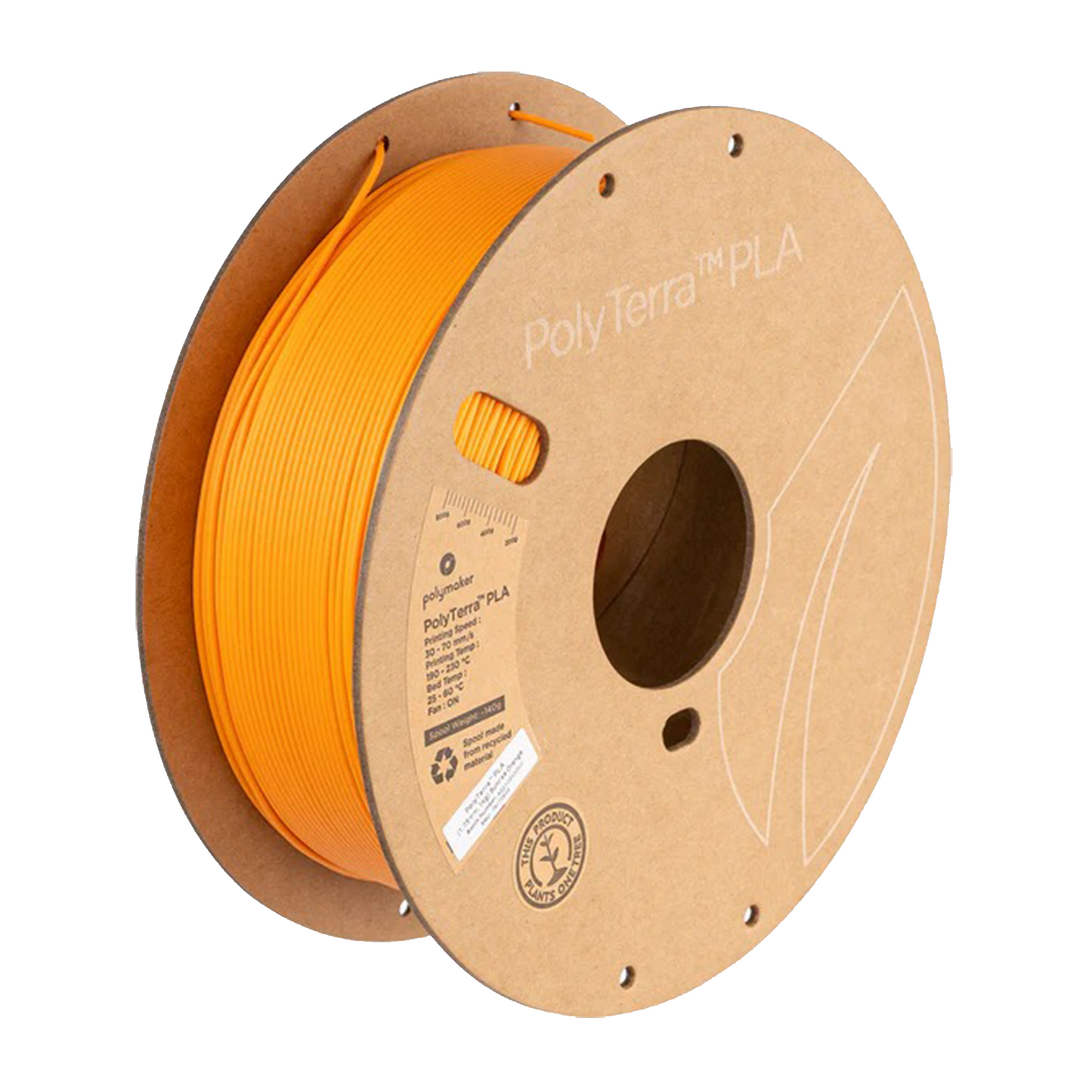 Laranja Amanhecer - PolyTerra - PLA 1kg
